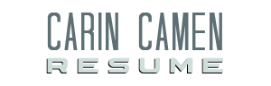 Carin Camen Resume logo link.